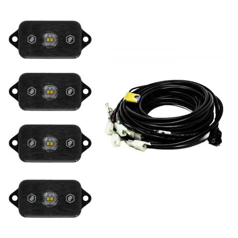 Universal Rock Light Kit White Baja Designs