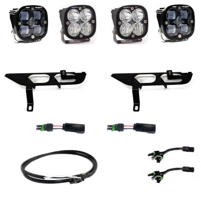Ford, F150, (21-On), FPK, SAE Clear/Pro DC Up w/ DRL Baja Designs