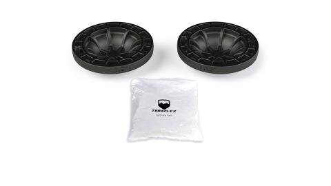 18-Up Wrangler JL 0.5 Inch Coil Spring Spacer Load Level Kit w/ Hardware Pack Rear TeraFlex