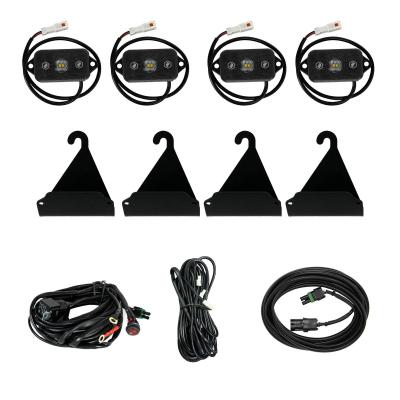 Bed Rail Cargo Light Kit White For 05-25 Toyota Tacoma 07-25 Toyota Tundra Baja Designs