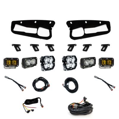 Squadron 2.0 Pro/S2 Pro/S2 Sae Pro Fog Pocket Light Kit Ford 2021-27 Bronco 2022-24 Bronco Raptor w/ Steel Bumper Baja Amber Upfitter Baja Designs