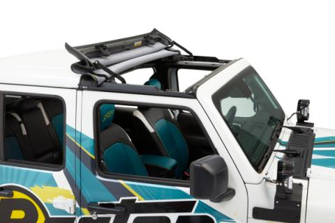 Sunrider for Hardtop Jeep '20-26 Gladiator '18-26 Wrangler JL Black Diamond Bestop