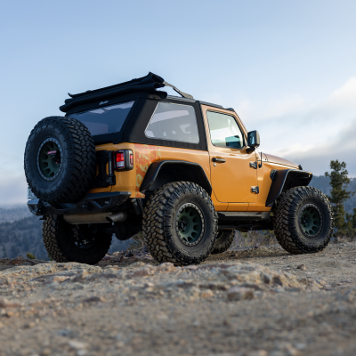 Trektop Glide 2-Door for JL Jeep 2018-26 Wrangler JL Black Diamond Bestop