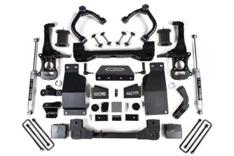 6 Inch Lift Kit Silverado/Sierra 1500 19-24 4WD Diesel Strut Spacer NX2 Nitro
