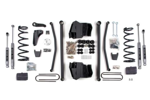 8 Inch Lift Kit Long Arm Dodge Ram 2500/3500 2008 4WD Diesel Automatic Block 3.5 Axle NX2 Nitro