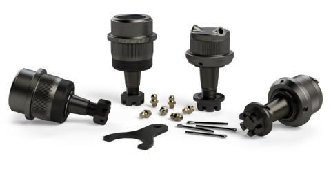 97-06 Jeep Wrangler TJ Dana 30/44 HD Ball Joint Kit w/ Knurl 2 Upper &amp; 2 Lower TeraFlex