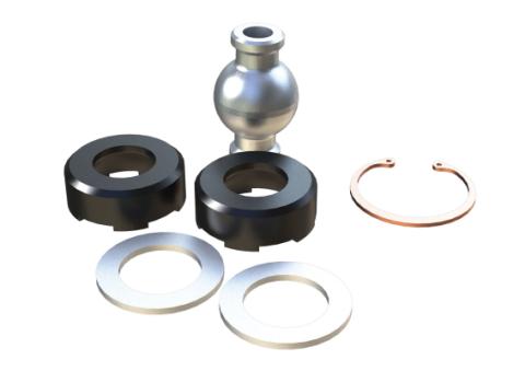 07-18 Wrangler JK Joint Rebuild Kit Short Arm Rear Upper Small Axle End TeraFlex