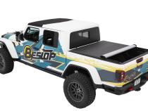 EZ-Roll Soft Tonneau '20-26 Gladiator For 5 ft. bed Black Diamond Bestop