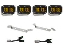 S2 SAE OEM Fog Light Replacement Kit 2025-On Toyota 4Runner TRD Pro/Trailhunter Baja Amber Baja Designs