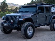 Jeep JL/JT Rubicon Steel Bumper LED Light Kit LP4 w/Upfitter Baja Designs