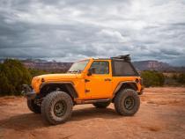 Trektop Glide 2-Door for JL Jeep 2018-26 Wrangler JL Black Diamond Bestop