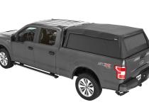 Supertop Truck Bed Cap 2 For Ford 2015-2024 F-150 6.5 Foot Black Diamond PVC Coated Sailcloth No Drill Bestop