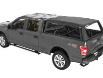 Supertop Truck Bed Cap 2 For Ford 2015-2024 F-150 6.5 Foot Black Diamond PVC Coated Sailcloth No Drill Bestop