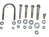 Jeep Track Bar Relocation Bracket Replacement Hardware Kit Yeti XD For 07-18 Wrangler JK Steer Smarts