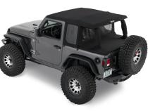 Halftop Conversion Kit Jeep '18-26 Wrangler JL 2-Door Black Diamond Bestop